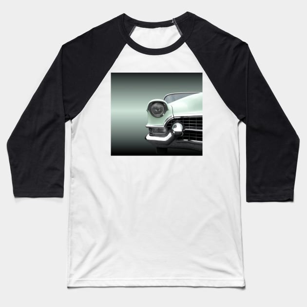 US American classic car 1955 Series 62 Coupe Deville Baseball T-Shirt by Beate Gube